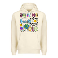 Sandshell just me and my anxiety against the world Premium Hoodie - Artiststas