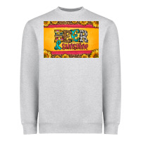 Heather Grey beer and sunshine skinny metal can holder Heavyweight Sweatshirt - HRA Design Shop