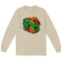 Mushroom halloween patch  2 Long Sleeve Tee - BundleAndBundleShop