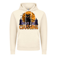 Vintage Artic Black Cat Crossing Vintage Hoodie - texasbilliewilder