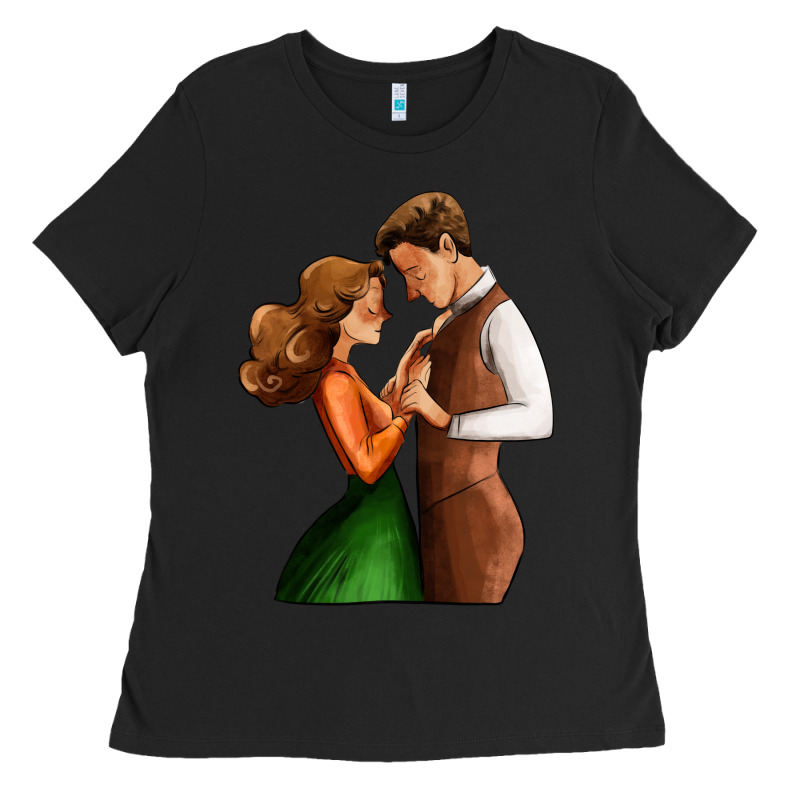 Valentines Day Couple Ladies Tee by AdoDesignShop | Teevron