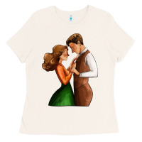 Bone valentines day couple Ladies Tee - AdoDesignShop