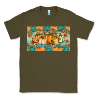 Army Green Fall Sweet Fall Classic Tee - Artiststas
