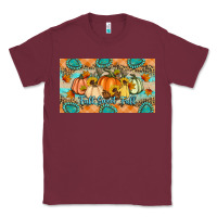 Burgundy Fall Sweet Fall Classic Tee - Artiststas