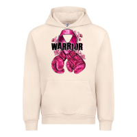 Warrior Breast Cancer With Boxing Gloves Urban Hoodie | Teevron