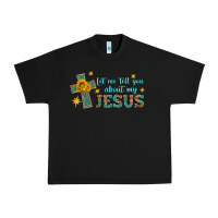 Black let me tell you about my jesus Urban Heavy Tee - HRA Design Shop