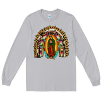 Moon Dust our lady of guadalupe rainbow Long Sleeve Tee - JahusDesignShop