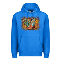 True Royal cowboy boots cactus leopard Premium Hoodie - AdoDesignShop
