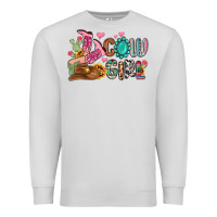 Dove Grey western cowgirl Premium Sweatshirt - MaliasSmallBusiness