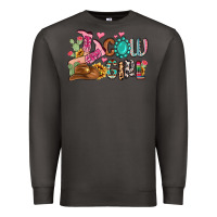 Smoke western cowgirl Premium Sweatshirt - MaliasSmallBusiness