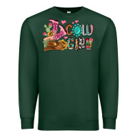 Sports Green western cowgirl Premium Sweatshirt - MaliasSmallBusiness