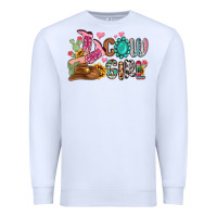 White western cowgirl Premium Sweatshirt - MaliasSmallBusiness
