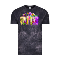 Cloud Black mardi gras tooth Vintage Tee - RacoonDesign