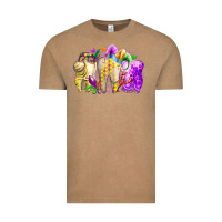Vintage Coffee mardi gras tooth Vintage Tee - RacoonDesign