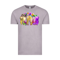 Vintage Zinc mardi gras tooth Vintage Tee - RacoonDesign