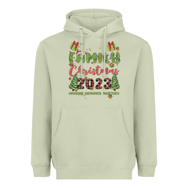 Custom Family Christmas 2023 Marking Memories Toge Heavyweight Hoodie by MaliasSmallBusiness | Teevron