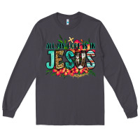 Smoke all my hope is in jesus Long Sleeve Tee - Jasminsmagicworld