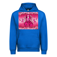 Cobalt Breast Cancer with boxing gloves Urban Hoodie - NancyCooperArtShop