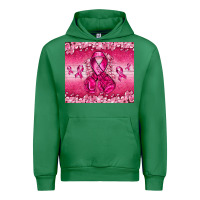 Emerald Breast Cancer with boxing gloves Urban Hoodie - NancyCooperArtShop