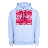 Pigment Grape Ice Breast Cancer with boxing gloves Urban Hoodie - NancyCooperArtShop