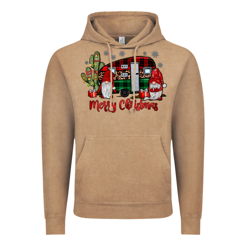 Merry Christmas Gnome Caravan Vintage Hoodie by JahusDesignShop | Teevron