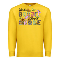 Lemon kinda boujee kinda broke Premium Sweatshirt - MaliasSmallBusiness
