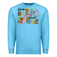 Ocean Blue kinda boujee kinda broke Premium Sweatshirt - MaliasSmallBusiness