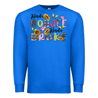 True Royal kinda boujee kinda broke Premium Sweatshirt - MaliasSmallBusiness