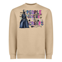 Mushroom people give me the creeps Heavyweight Sweatshirt - CowhideDigitalArt