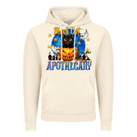 Vintage Artic Black Cat Apothecary Vintage Hoodie - texasbilliewilder