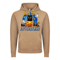 Vintage Coffee Black Cat Apothecary Vintage Hoodie - texasbilliewilder