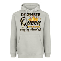 Moon Dust december queen faith and favor living my blessed l Heavyweight Hoodie - MaliasSmallBusiness
