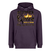 Plum december queen faith and favor living my blessed l Heavyweight Hoodie - MaliasSmallBusiness