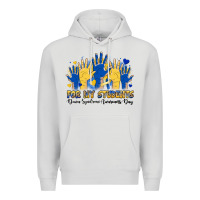 Dove Grey for my students down syndrome awareness day Premium Hoodie - Artiststas