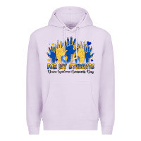 Lilac for my students down syndrome awareness day Premium Hoodie - Artiststas