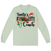 Matcha santa's favorite coach Long Sleeve Tee - AdoDesignShop