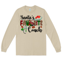 Mushroom santa's favorite coach Long Sleeve Tee - AdoDesignShop