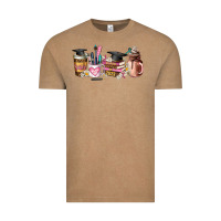 Vintage Coffee senior 2023 graduation coffee cups Vintage Tee - AdoDesignShop