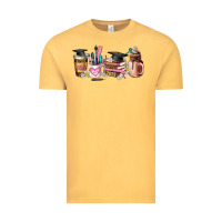 Vintage Mustard senior 2023 graduation coffee cups Vintage Tee - AdoDesignShop