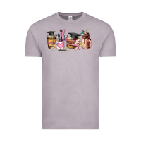 Vintage Zinc senior 2023 graduation coffee cups Vintage Tee - AdoDesignShop