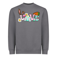 Storm Love Easter bunny Easter Day Heavyweight Sweatshirt - CowGirlArtShop