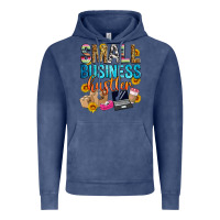 Vintage Denim small business hustler Vintage Hoodie - Zillion Design Studio