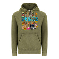 Vintage Olive small business hustler Vintage Hoodie - Zillion Design Studio