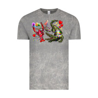 Cloud Rock mardi gras Vintage Tee - RacoonDesign