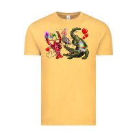 Vintage Mustard mardi gras Vintage Tee - RacoonDesign