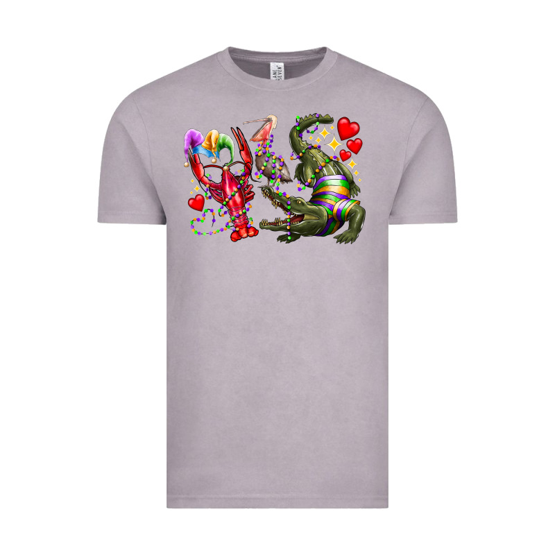 Mardi Gras Vintage Tee by RacoonDesign | Teevron