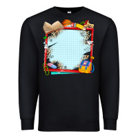 Black school your text here Premium Sweatshirt - NancyCooperArtShop