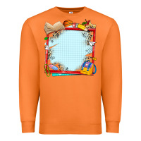 Carrot school your text here Premium Sweatshirt - NancyCooperArtShop