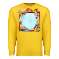 Lemon school your text here Premium Sweatshirt - NancyCooperArtShop