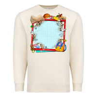 Sandshell school your text here Premium Sweatshirt - NancyCooperArtShop